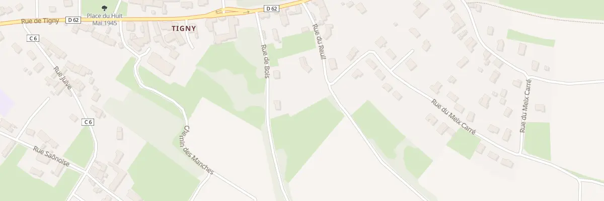 Plan du 12 Rue du Reuil à Chaudenay