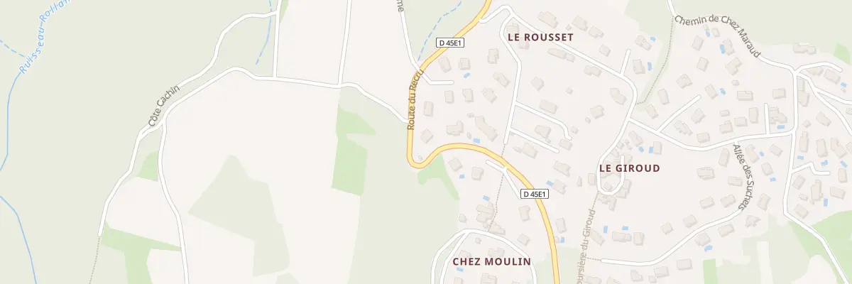 Plan du 4326 Rte du Recru à Loire-sur-Rhône
