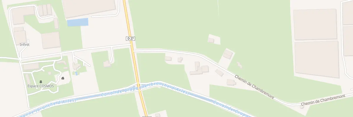 Plan du 152 Petit Chem de Chambremont à Saint-Martin-de-Crau
