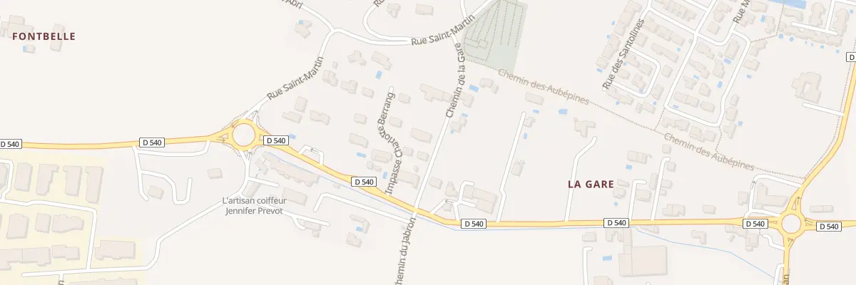 Plan du 5000 Fontbelle à Montboucher-sur-Jabron