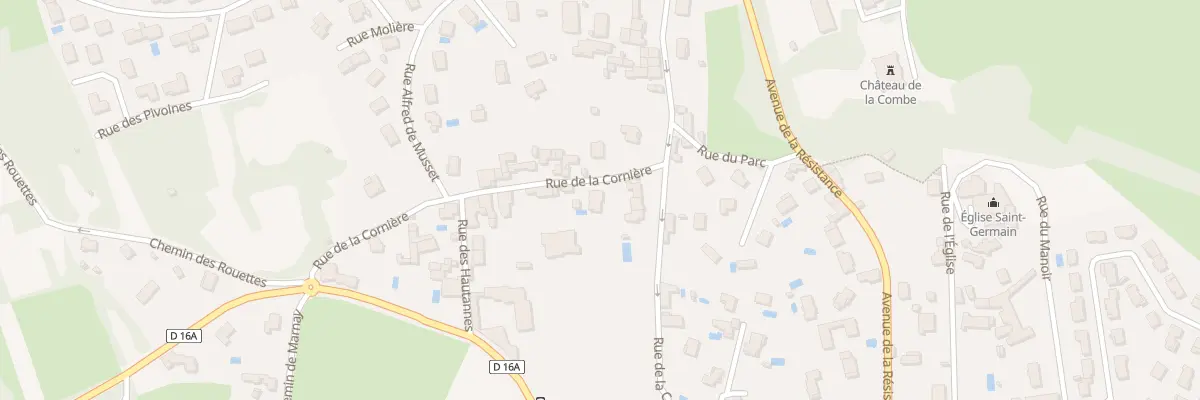 Plan du 2 Rue de la Cornière à Saint-Germain-au-Mont-d’Or