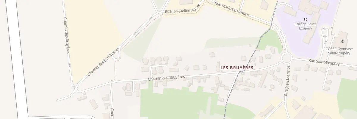 Plan du 204 Che des Bruyères à Charnay-lès-Mâcon