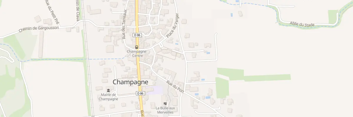 Plan du 19 Imp du Sonneur à Champagne