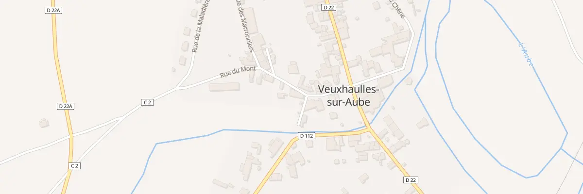 Plan du 5 Rue du Mont à Veuxhaulles-sur-Aube