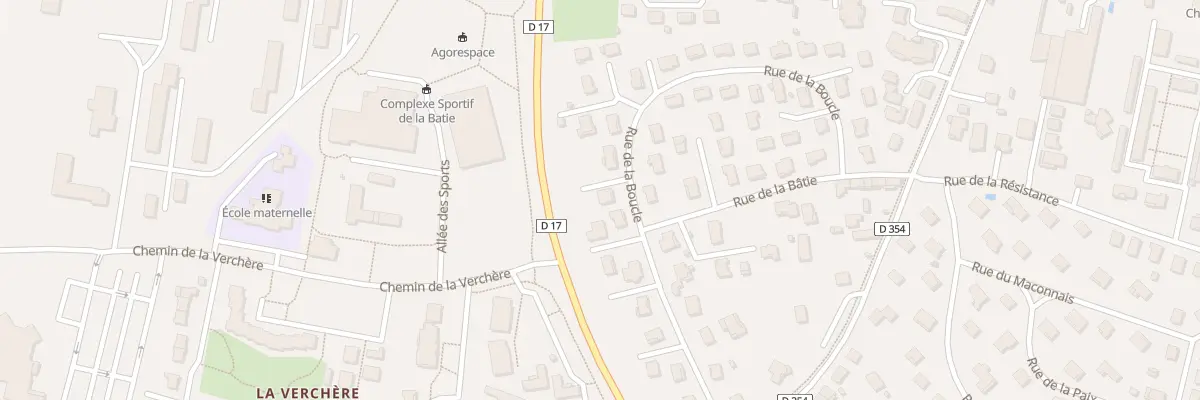 Plan du 42 Rue de la Boucle à Charnay-lès-Mâcon