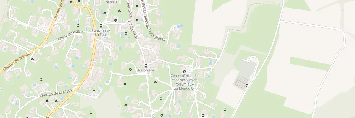 Plan du 15 Che des Ollages à Poleymieux-au-Mont-d’Or