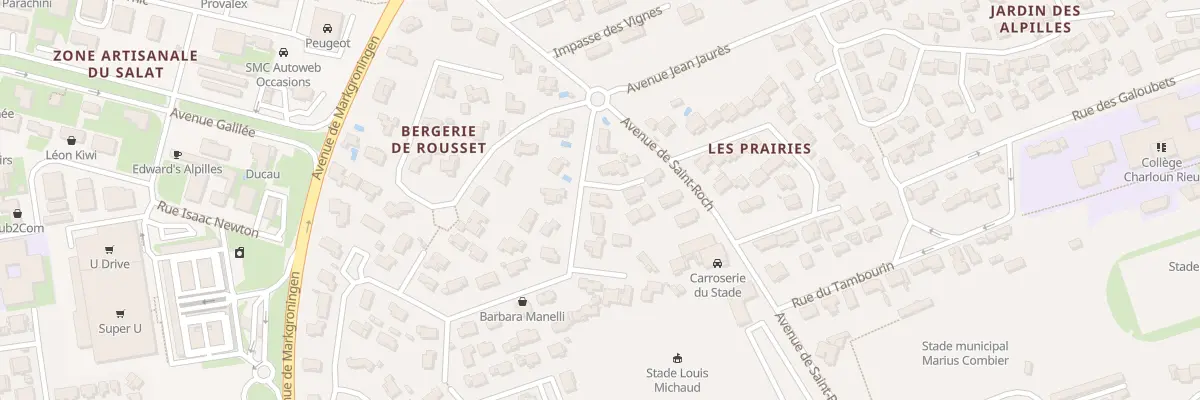 Plan du 11 Rue du Vermet Rouge à Saint-Martin-de-Crau