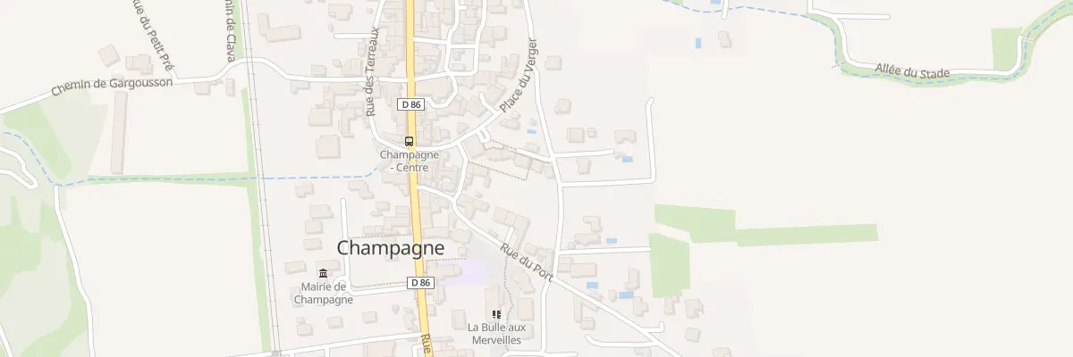 Plan du 15 Imp du Sonneur à Champagne