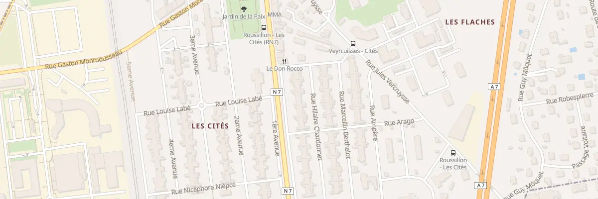 Plan du 5 Rue Pasteur à Roussillon