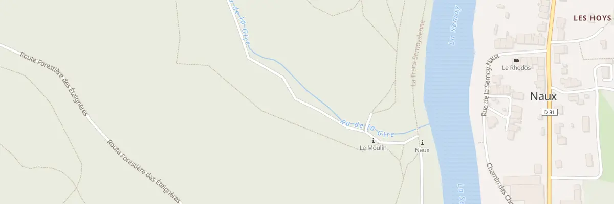 Plan du 5613 Devant Naux à Thilay