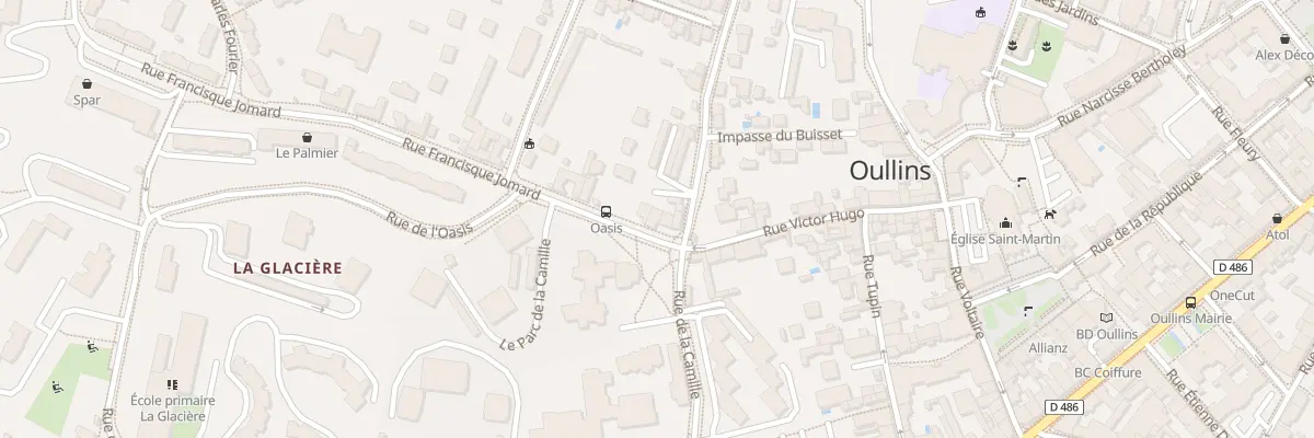 Plan du 90 Rue du Buisset à Oullins-Pierre-Bénite