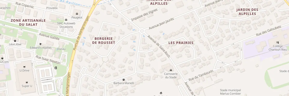 Plan du 3 Rue du Vermet Rouge à Saint-Martin-de-Crau