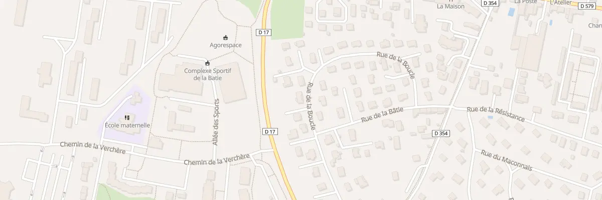 Plan du 38 Rue de la Boucle à Charnay-lès-Mâcon
