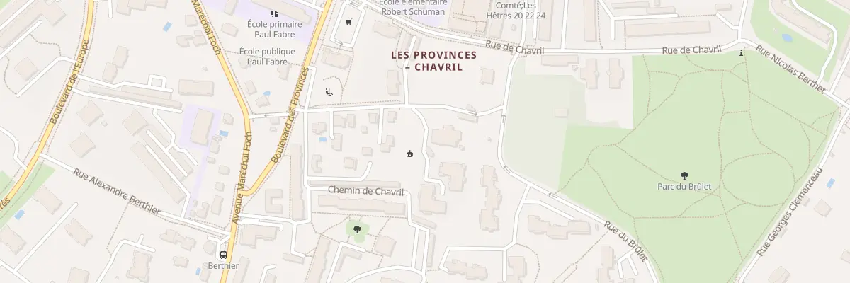 Plan du 59 Che de Chavril à Sainte-Foy-lès-Lyon