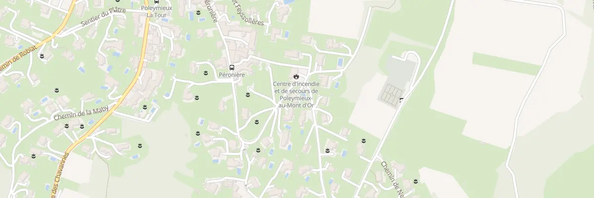 Plan du 273 Che de la Péronière à Poleymieux-au-Mont-d’Or