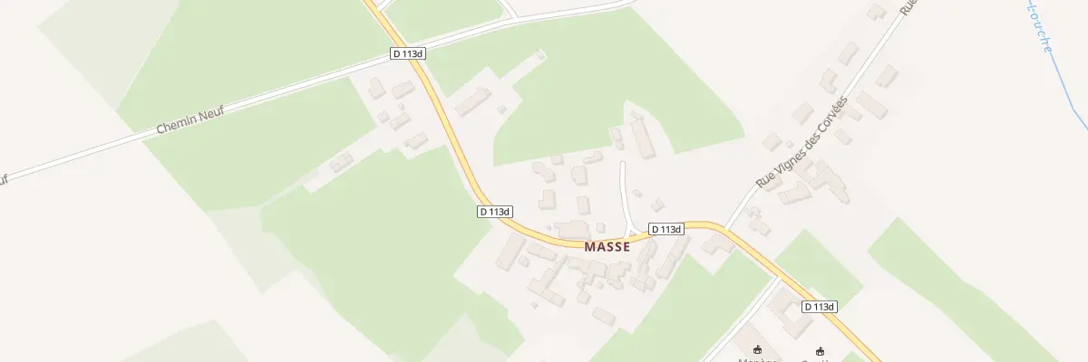 Plan du 7 Rue de la Chapelle à Corcelles-les-Arts
