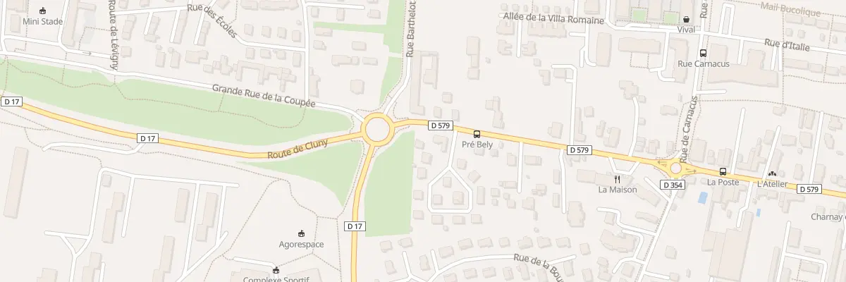 Plan du 115 Grande Rue de la Coupée à Charnay-lès-Mâcon