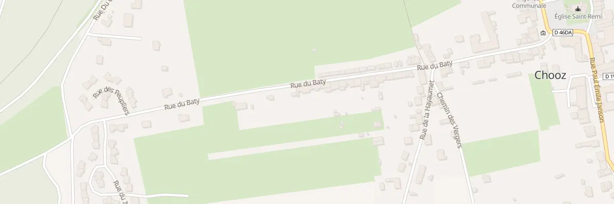 Plan du 52 Rue du Baty à Chooz