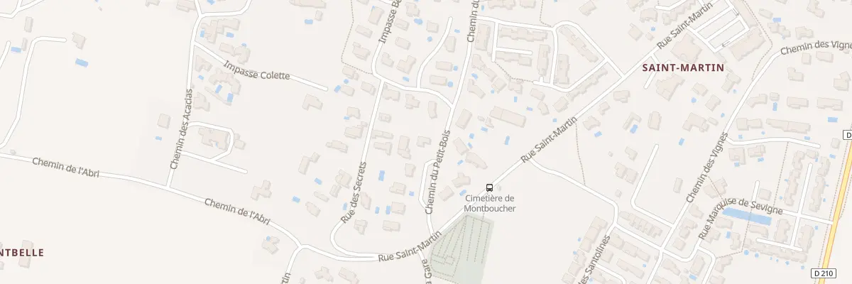 Plan du 500 Che du Petit-bois à Montboucher-sur-Jabron