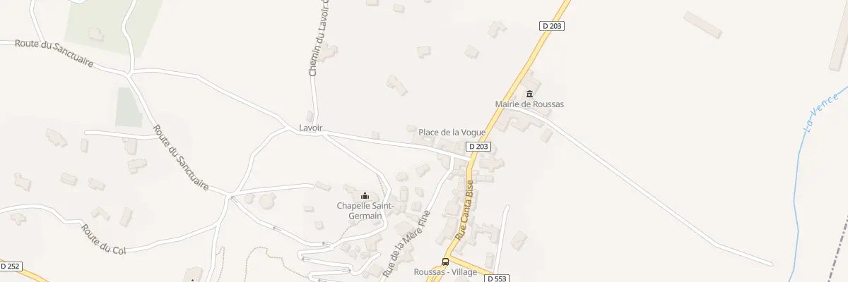 Plan du 5006 Le Village à Roussas