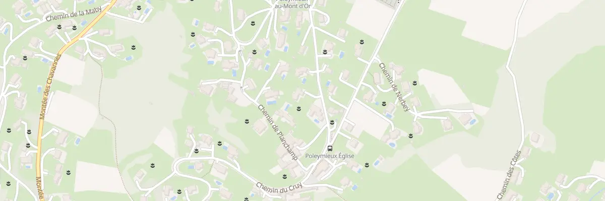 Plan du 83 Che de la Péronière à Poleymieux-au-Mont-d’Or