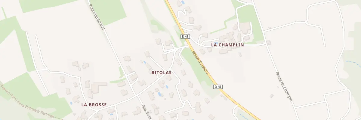 Plan du 5709 Ritolas à Ampuis