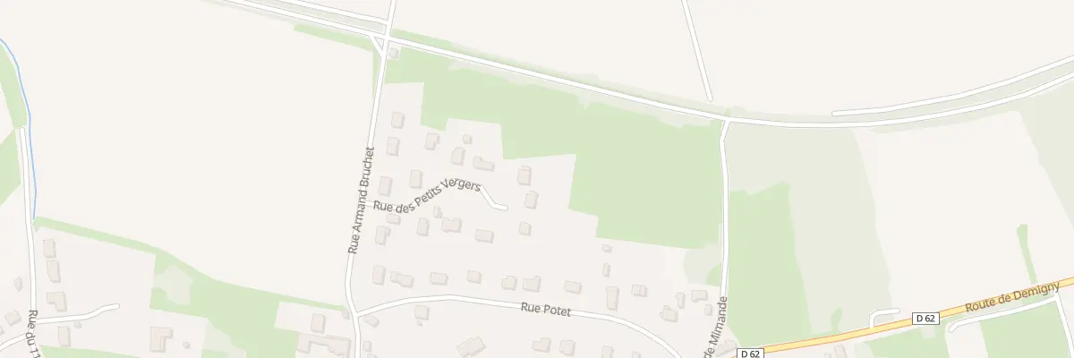 Plan du 15 Rue des Petits Vergers à Chaudenay