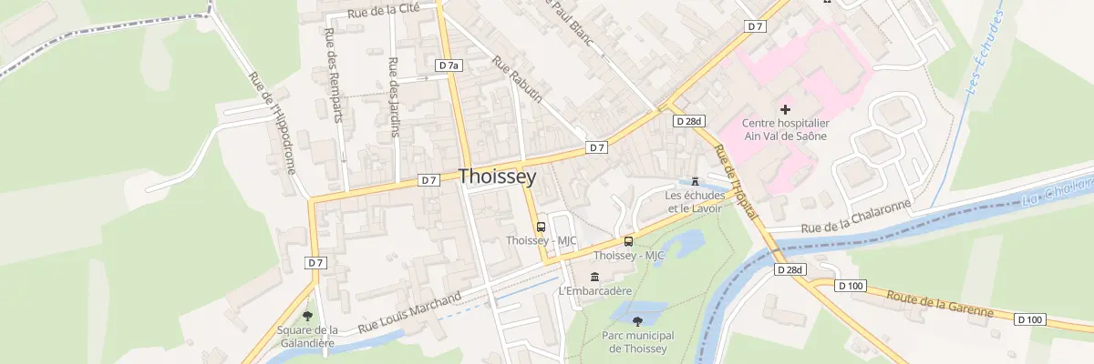 Plan du 6 Rue Messire Girie à Thoissey