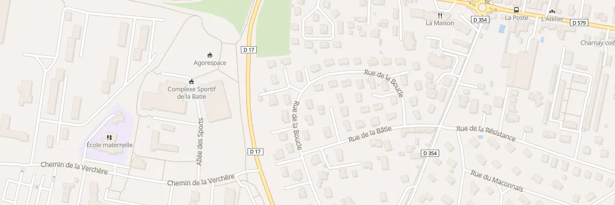 Plan du 21 Rue de la Boucle à Charnay-lès-Mâcon