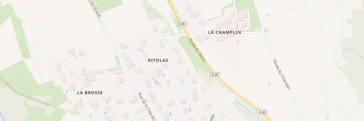 Plan du 5691 Ritolas à Ampuis