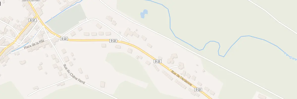 Plan du 15B Rue de l’Ardenne à Neufmanil