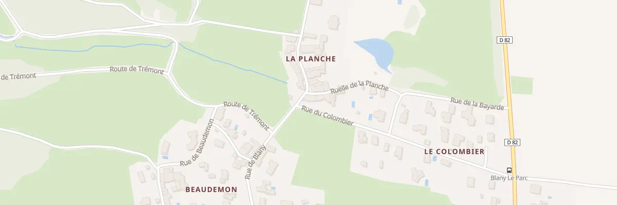 Plan du 11 Rue du Colombier à Laizé