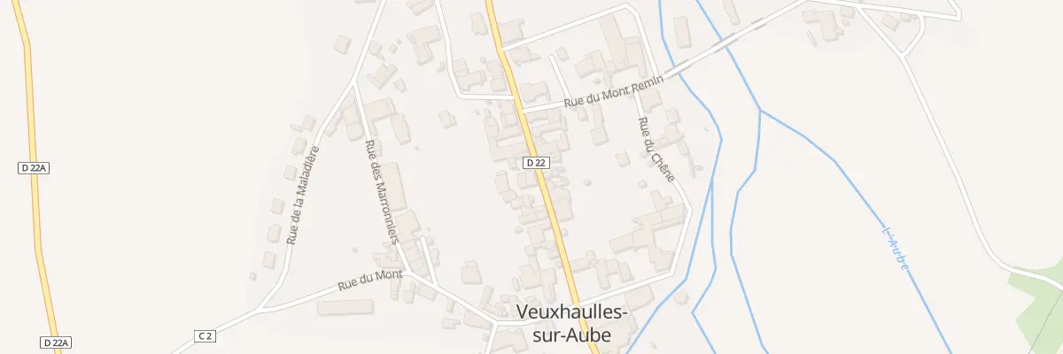 Plan du 27 Rue Henri Jurien de la Gravier à Veuxhaulles-sur-Aube