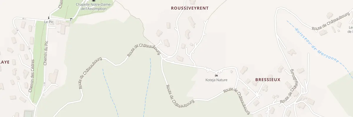 Plan du 35 Che du Bois des Filles à Saint-Romain-de-Lerps