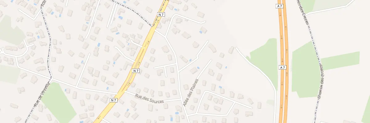 Plan du 11B Rue des Plaines au Péage-de-Roussillon