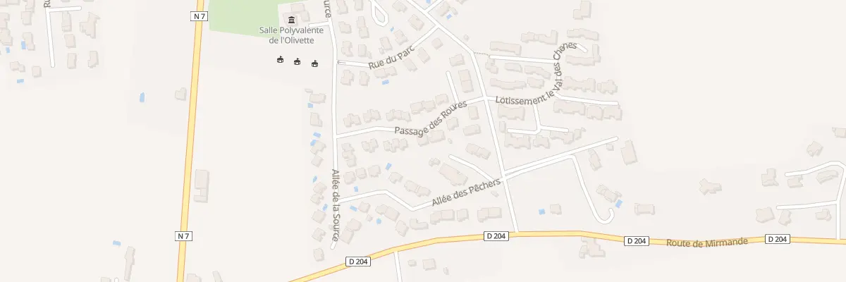 Plan du 12 Pas des Roures à Saulce-sur-Rhône
