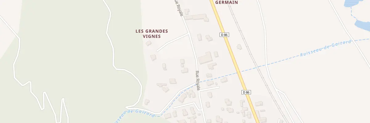 Plan du 5277 Rue Royale à Vion