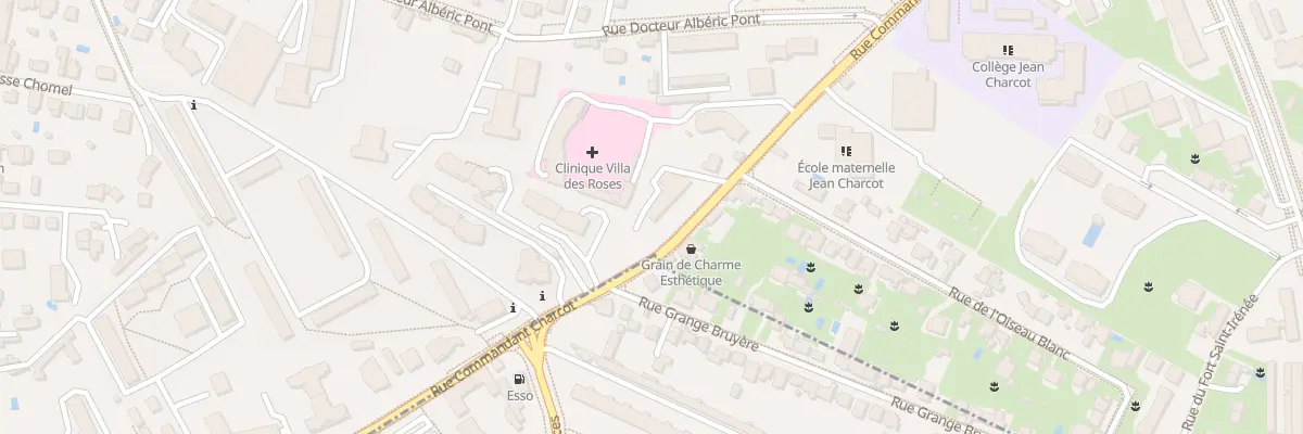 Plan du 64 Rue Commandant Charcot à Lyon 5e Arrondissement