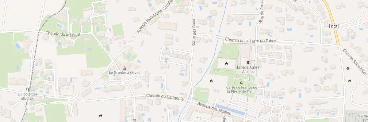 Plan du 14 Rue de la Mussargue à Maussane-les-Alpilles