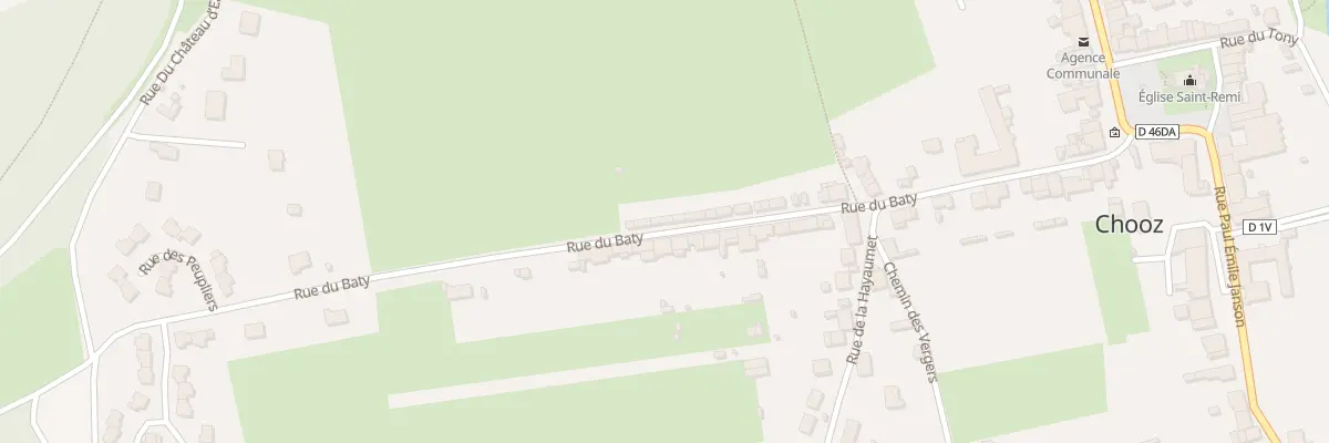 Plan du 33B Rue du Baty à Chooz