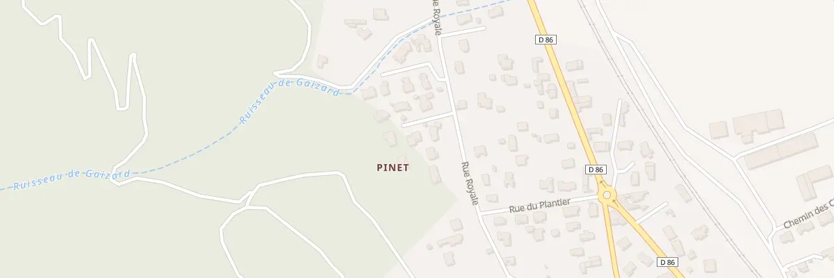 Plan du 2 Rue Royale à Vion