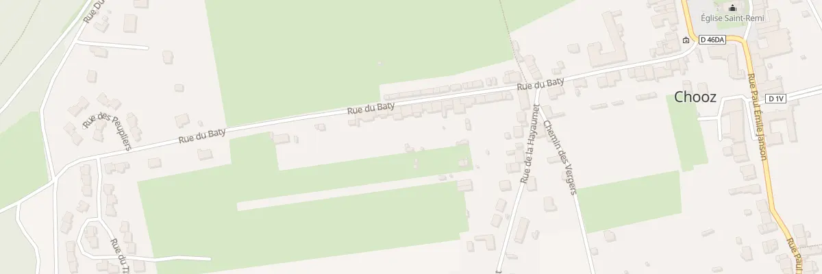 Plan du 44 Rue du Baty à Chooz
