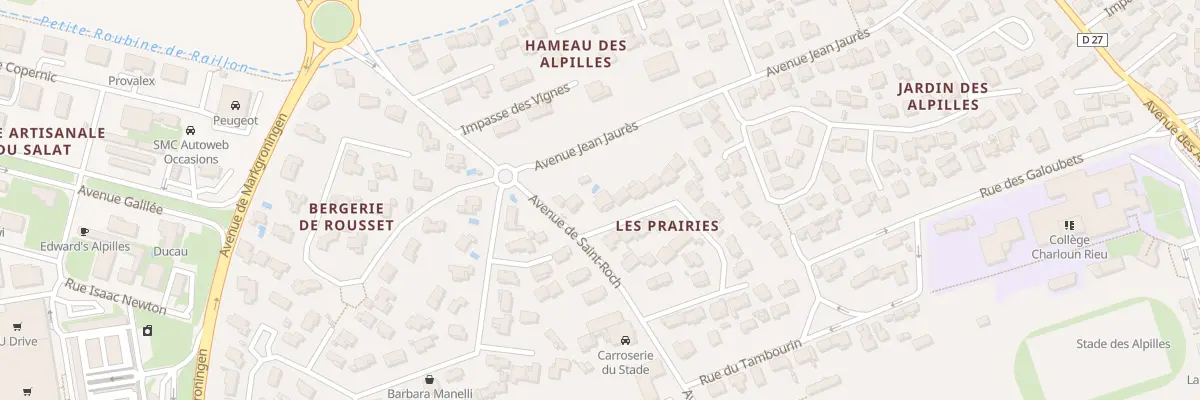 Plan du 32 Rue des Prairies à Saint-Martin-de-Crau