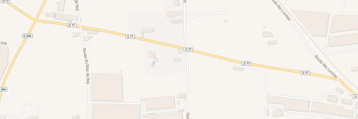 Plan du 5557 Rey à Rognonas
