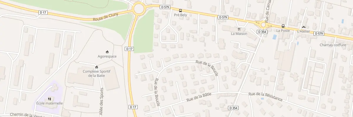 Plan du 22 Rue de la Boucle à Charnay-lès-Mâcon