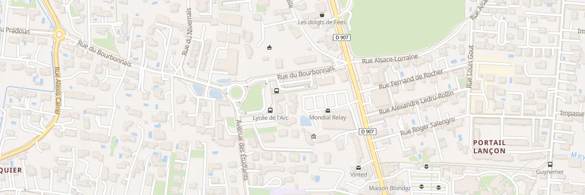 Plan du 9004F Av des Étudiants à Orange