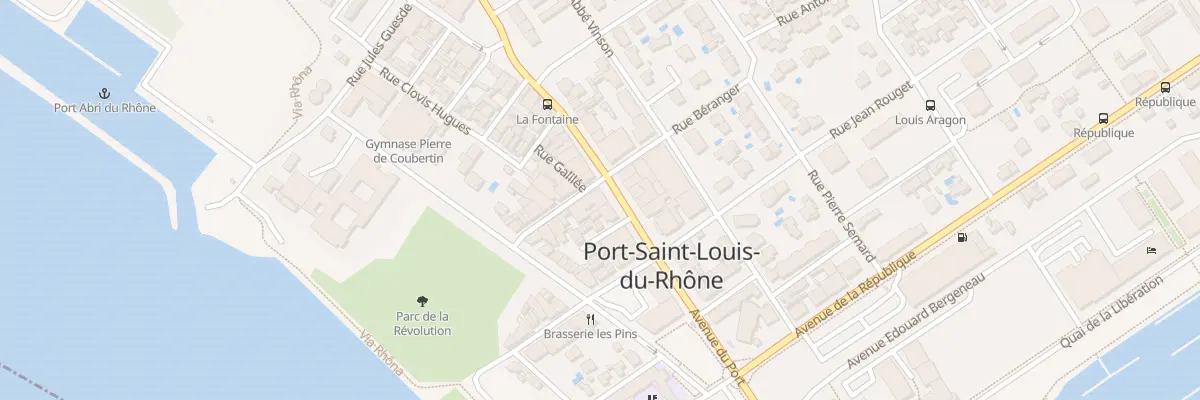Plan du 17 Av de la Gare à Port-Saint-Louis-du-Rhône