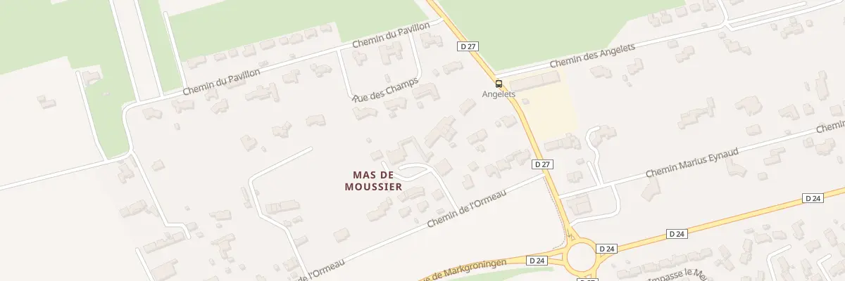 Plan du 5376 Rte de Craponne à Saint-Martin-de-Crau