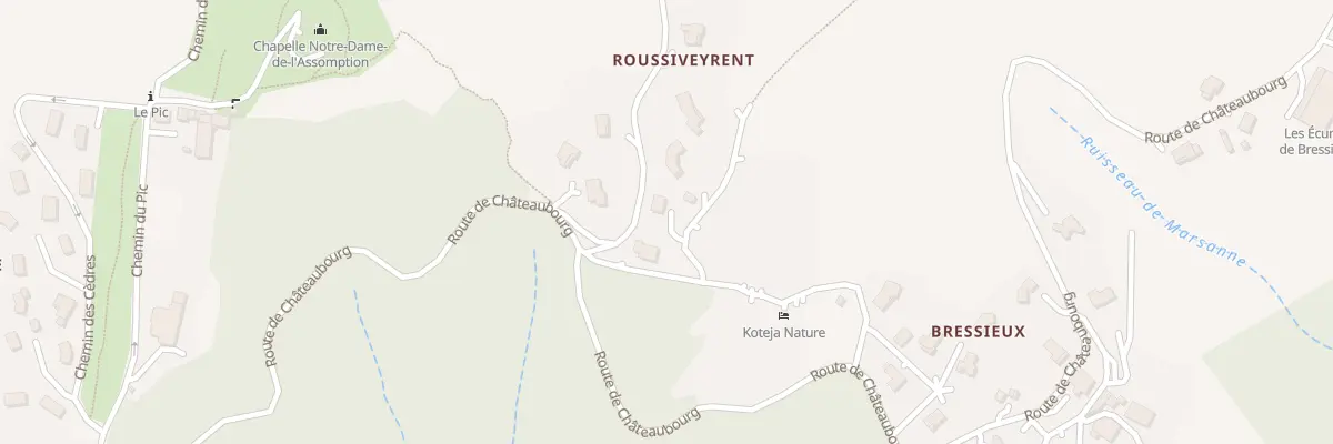 Plan du 80 Rte de Combes à Saint-Romain-de-Lerps