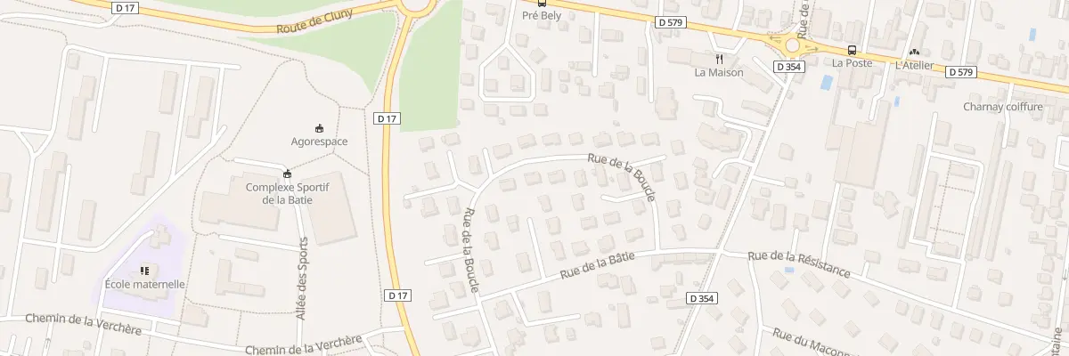 Plan du 17 Rue de la Boucle à Charnay-lès-Mâcon